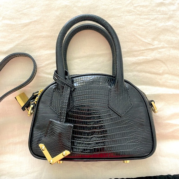 The Kooples Paris Mini Black Leather Bag – OS - Picture 1 of 9